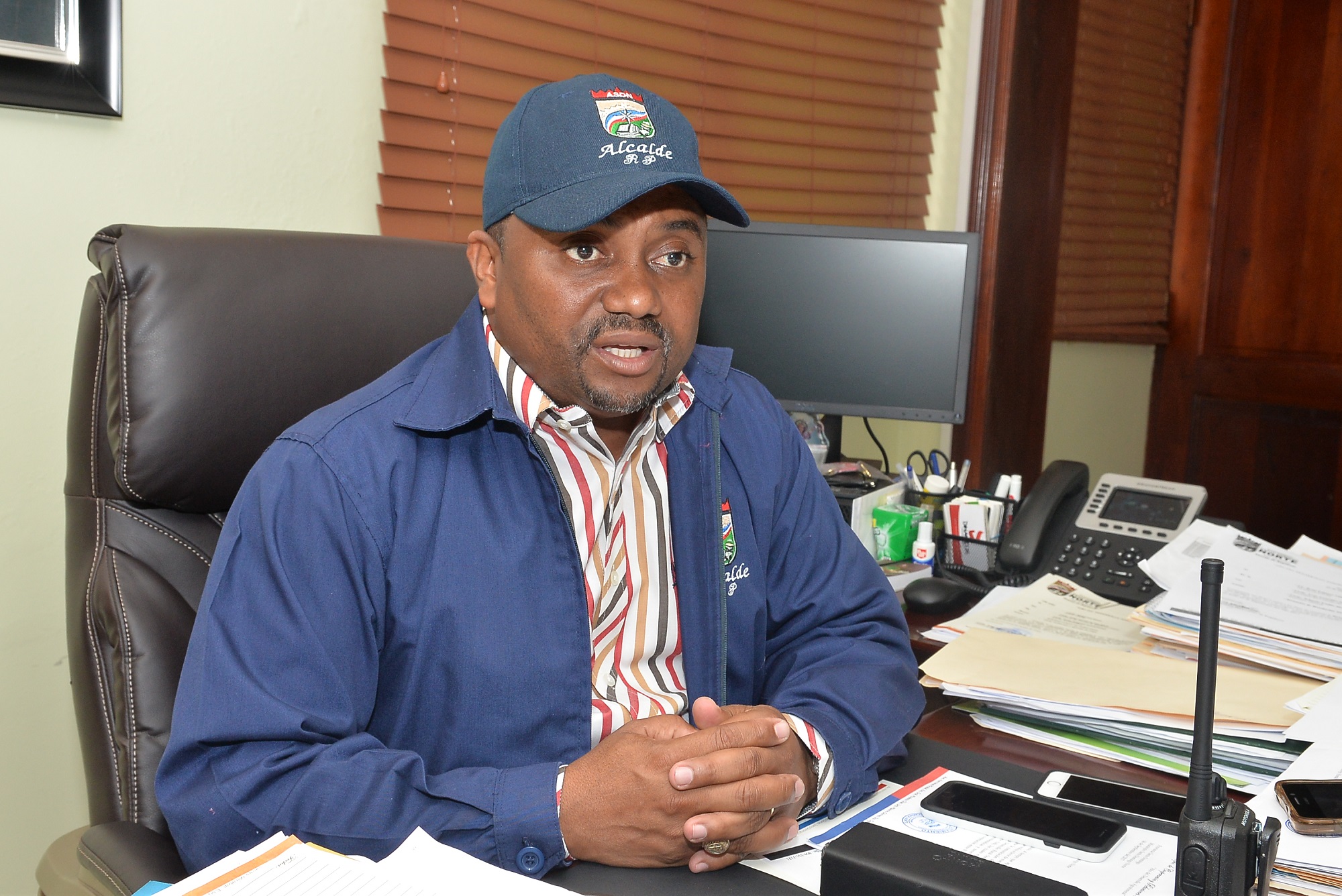 René Polanco, alcalde Ayuntamiento de Santo Domingo Norte (Foto Nelson Mancebo)