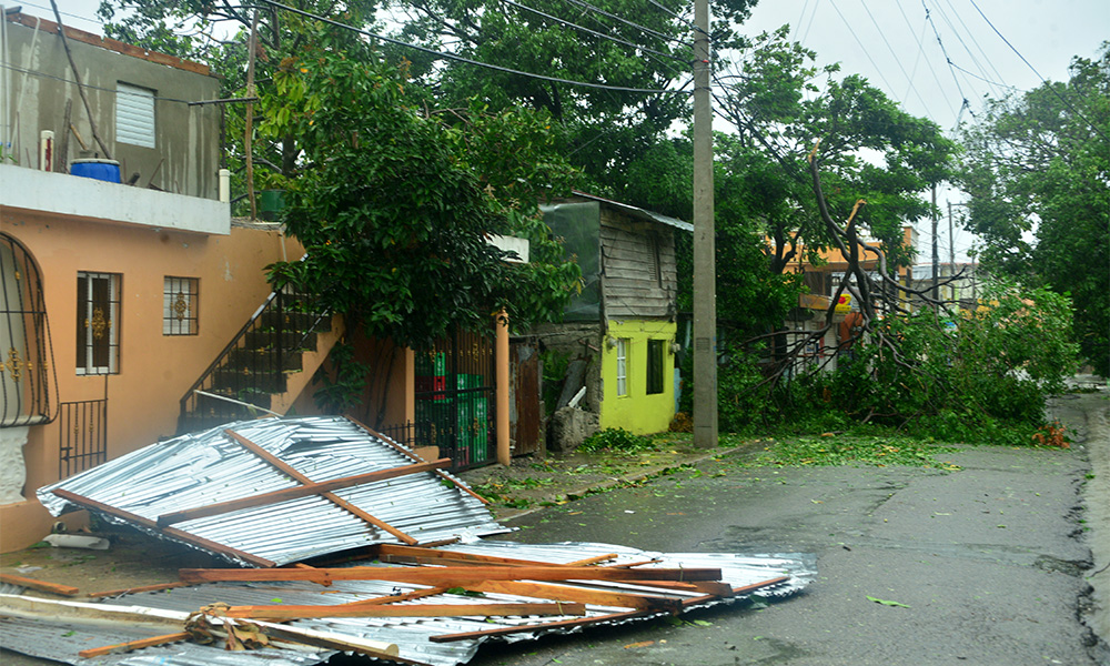 Huracán Deja Casas Destruidas Y Desplazados Periódico Elcaribe