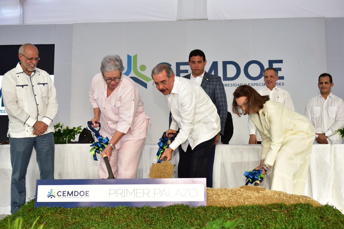 Quedan iniciados los trabajos de construcción del Centro Médico de Diabetes, Obesidad y Especialidades CEMDOE.