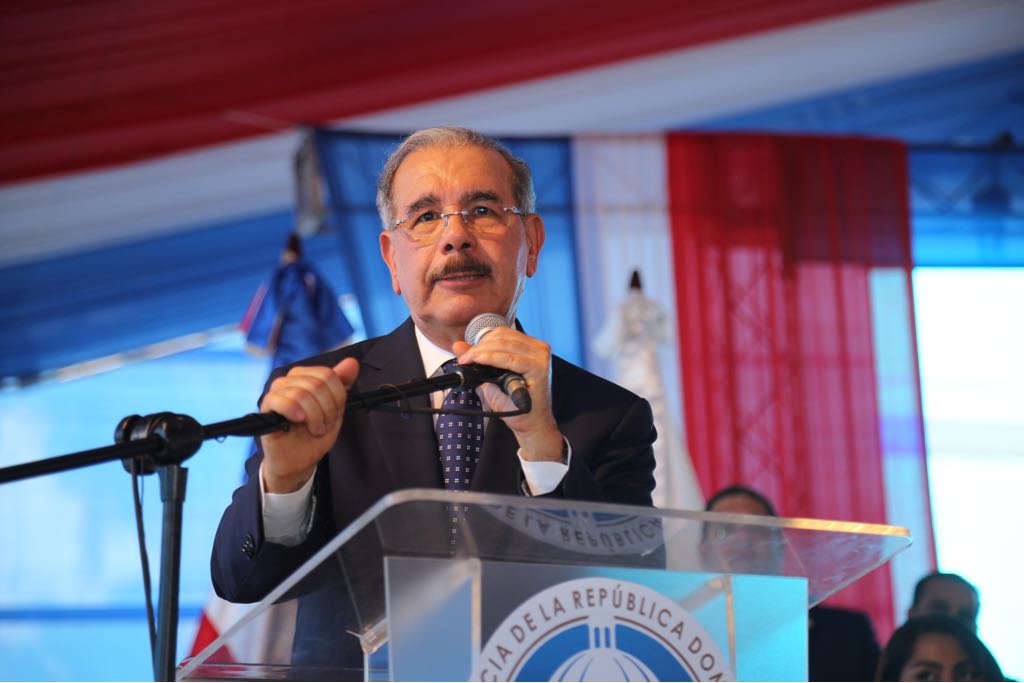 Presidente Danilo Medina en Puerto Plata.