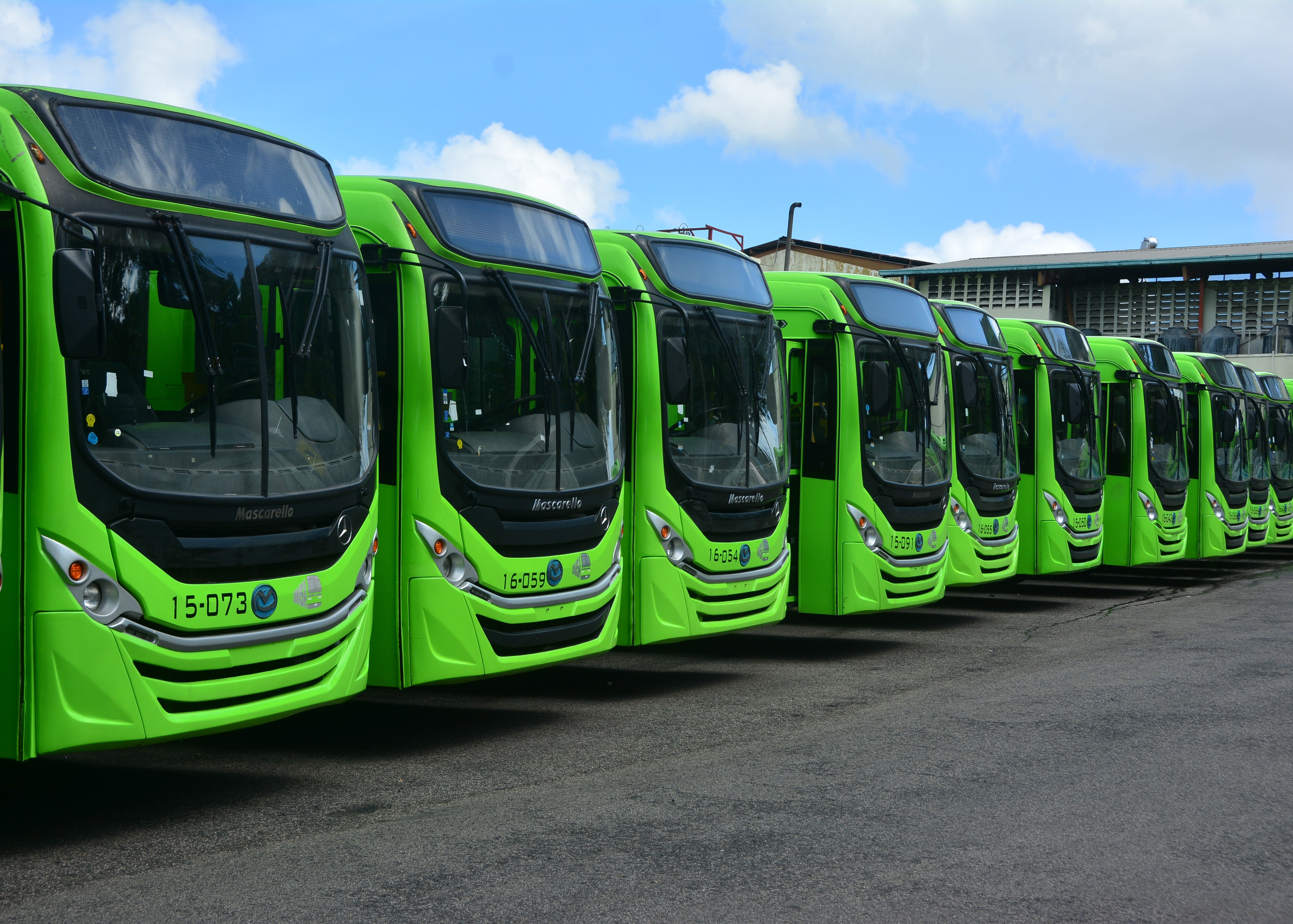 Unidades de la Oficina Metropolitana de Servicios de Autobuses (OMSA)