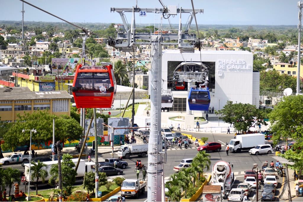 Teleférico de Santo Domingo.