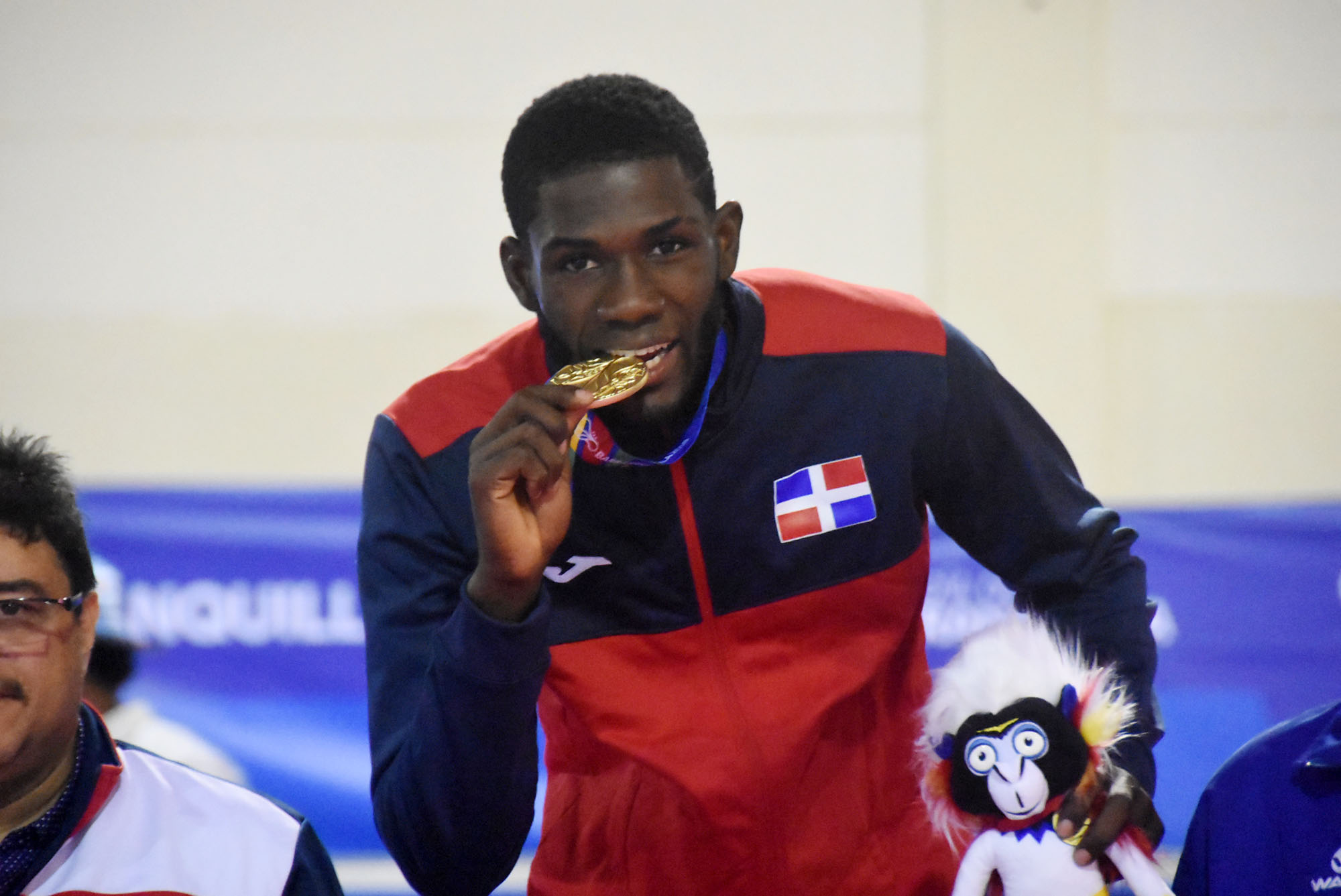 El segundo oro fue de Bernardo Pie, en la categoría de los 63 kilogramos del torneo de taekwondo.