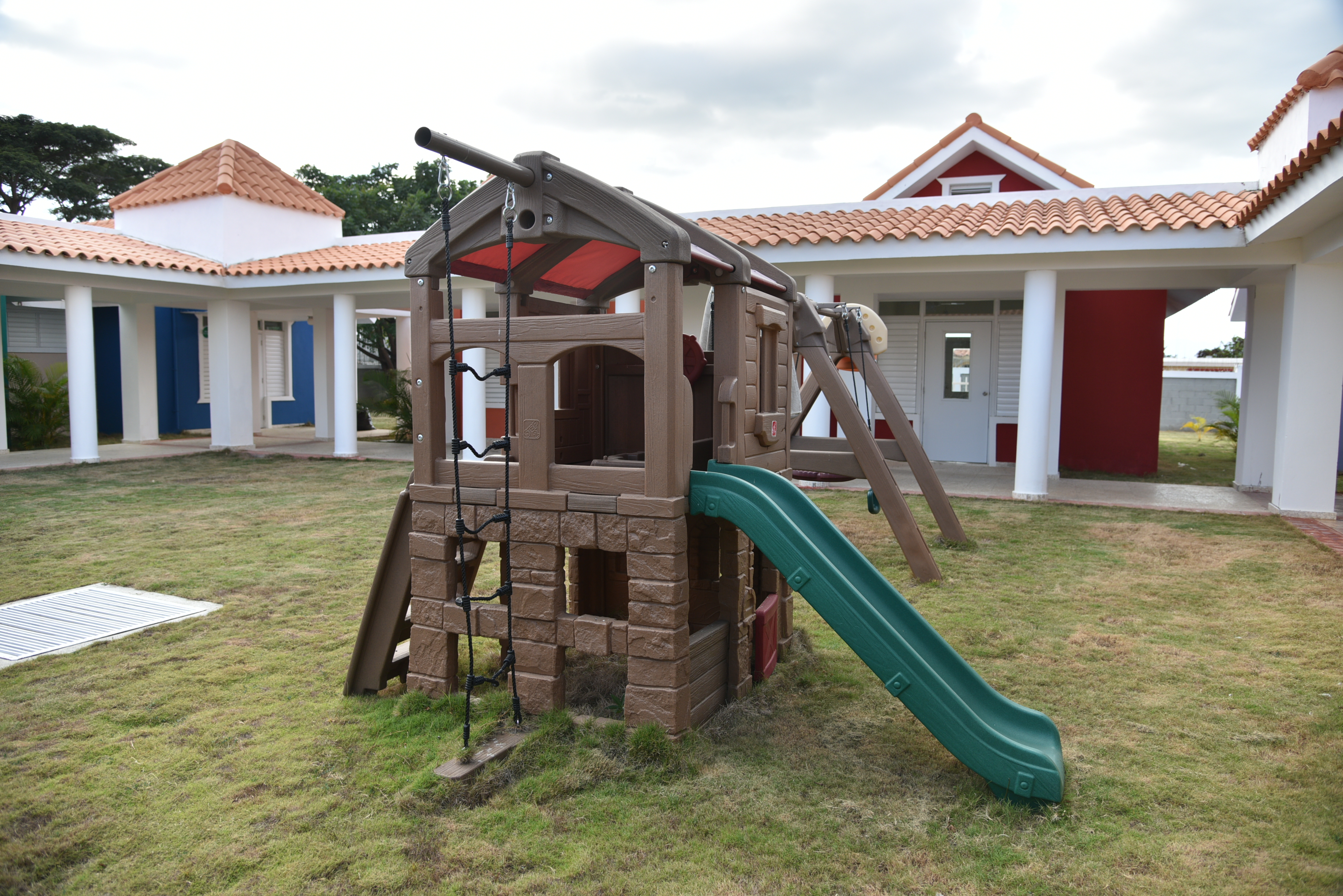 Estancia infantil entregada por el presidente Danilo Medina en San Juan.