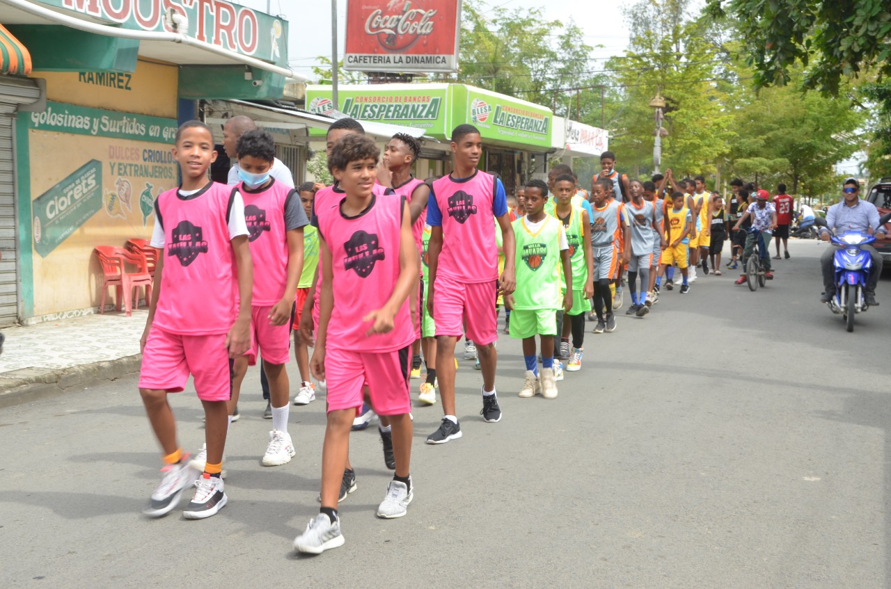 Asociación de Baloncesto Hato Mayor inicia torneo Sub 14 con 13 equipos