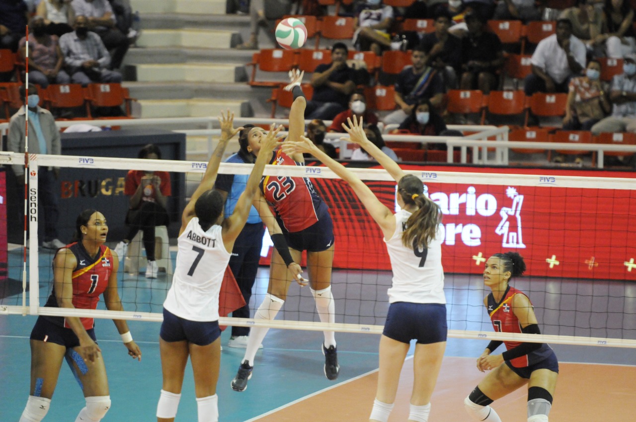 Voleibol RD vence 3-0 a USA, va este sábado en semifinal contra Canadá