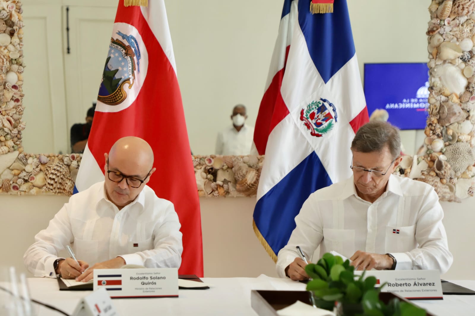 Rd Y Costa Rica Establecen Acuerdo Sobre Actividades Sede Diplom Tica