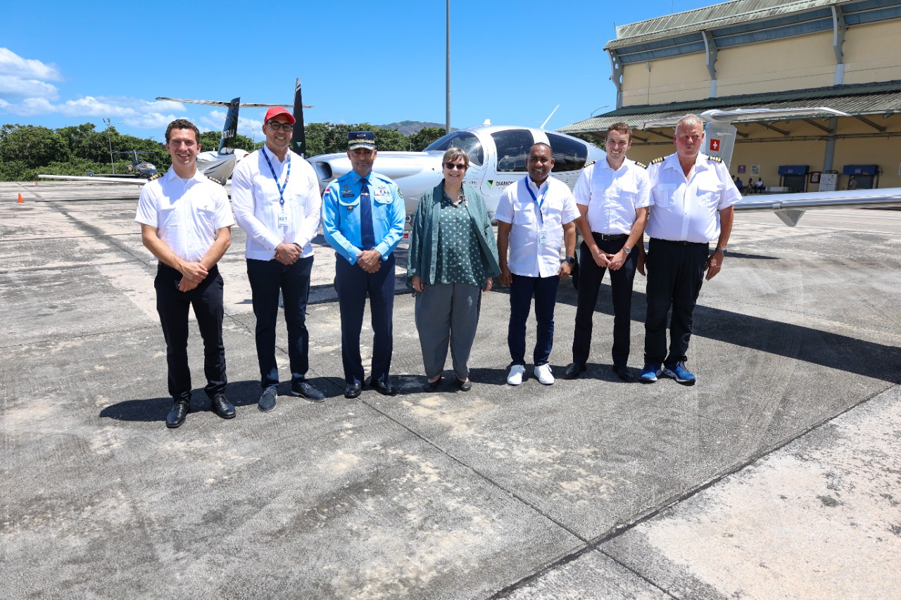 recibió la aeronave Diamond