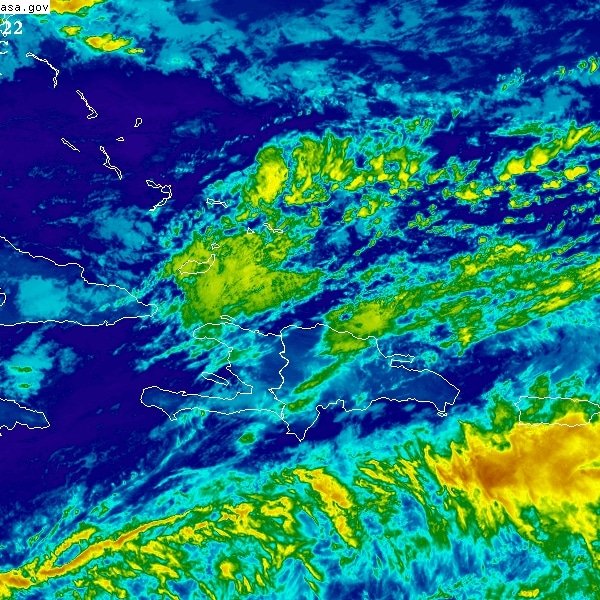 Se esperan lluvias el día de hoy a causa de vaguada