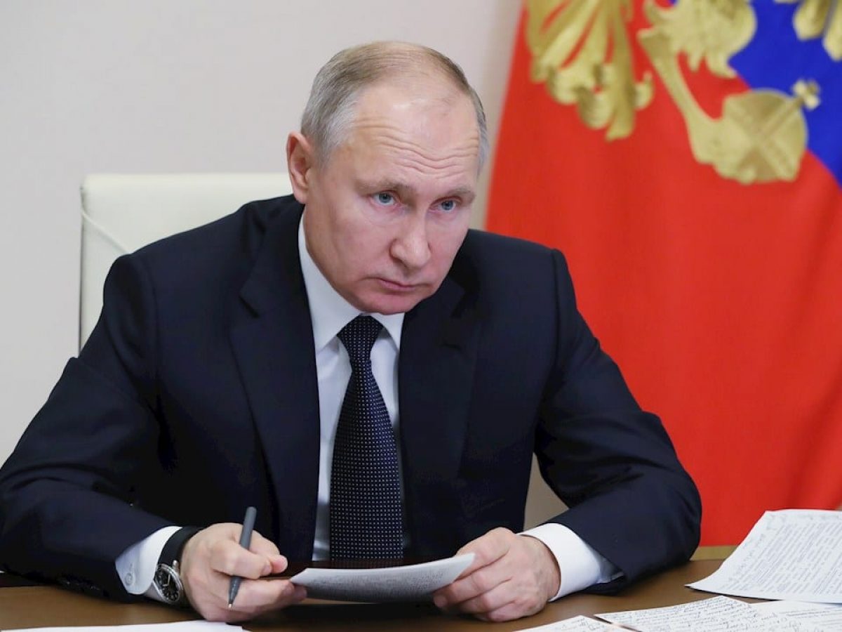 Vladimir Putin, presidente ruso,